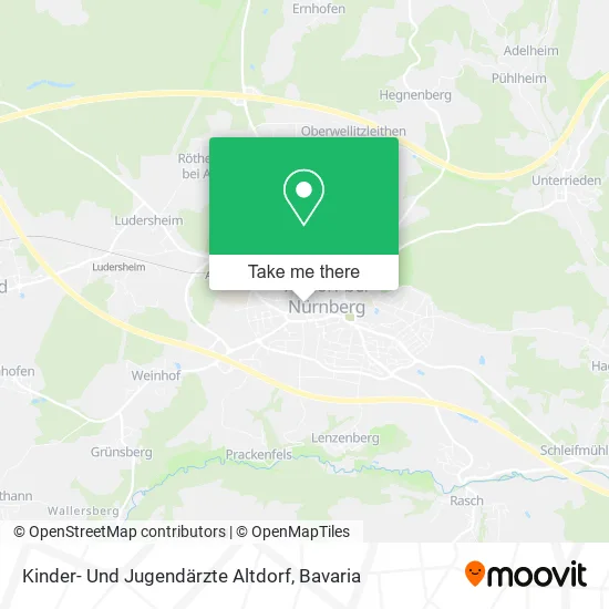 Карта Kinder- Und Jugendärzte Altdorf