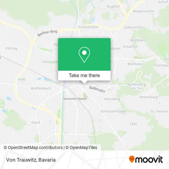 Карта Von Trauwitz