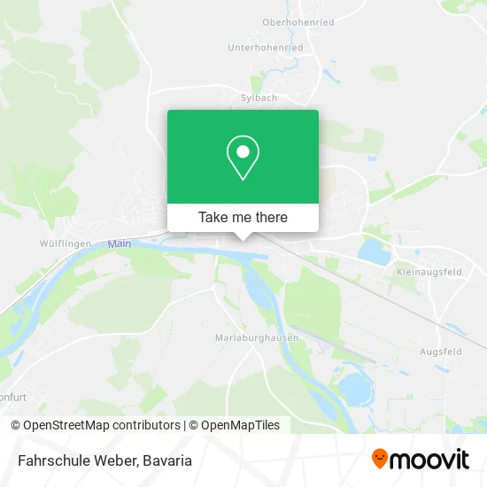 Карта Fahrschule Weber