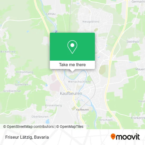 Карта Friseur Lätzig