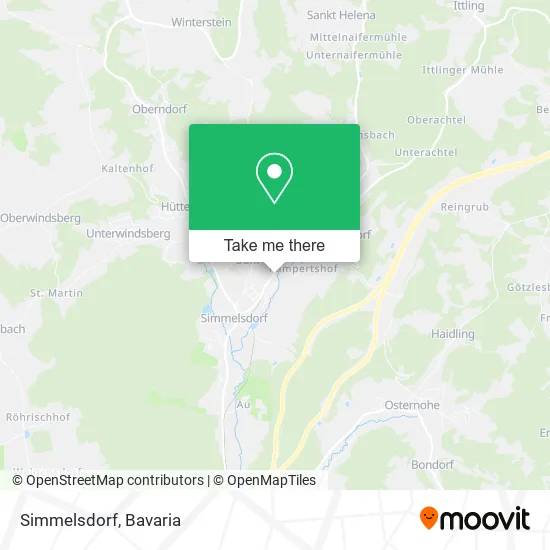 Карта Simmelsdorf