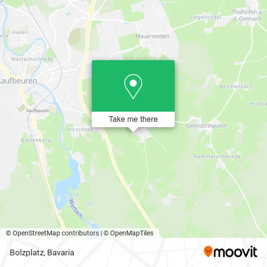 Карта Bolzplatz