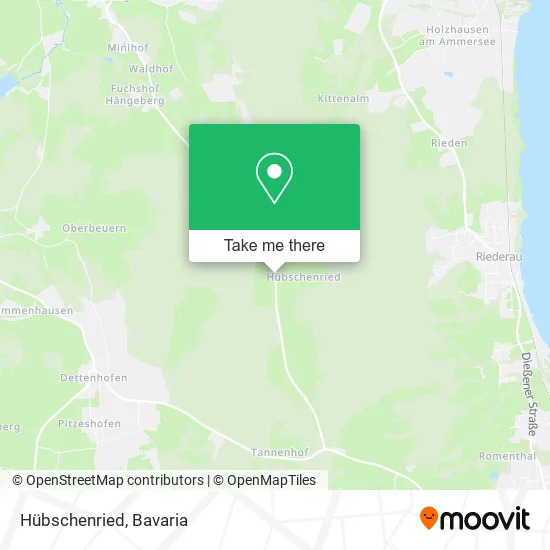 Карта Hübschenried