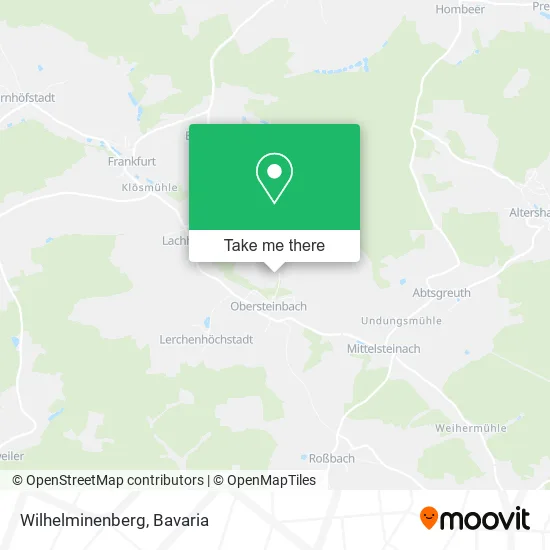 Карта Wilhelminenberg