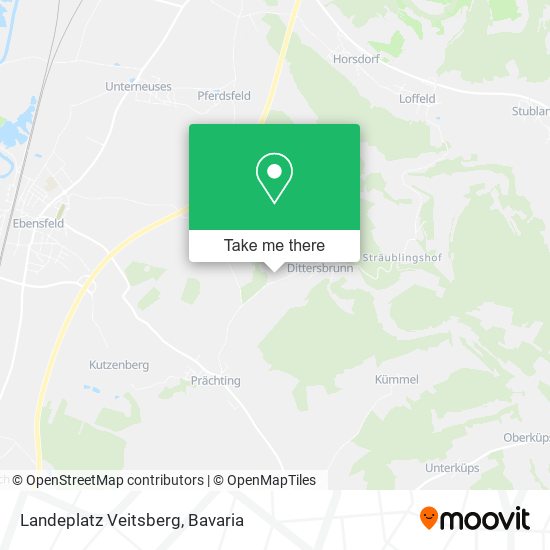 Landeplatz Veitsberg map