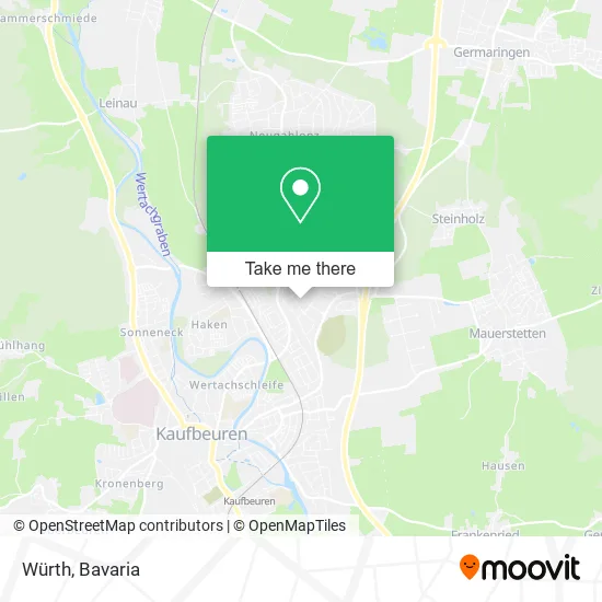 Карта Würth
