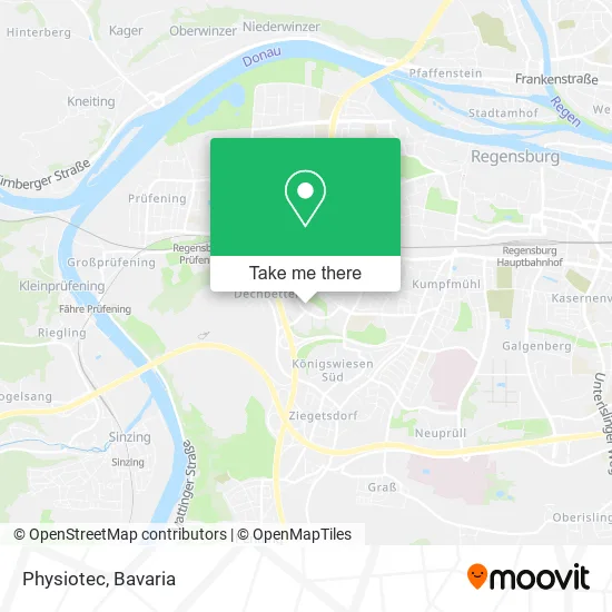 Карта Physiotec