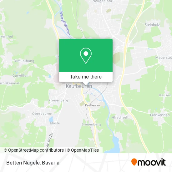 Карта Betten Nägele