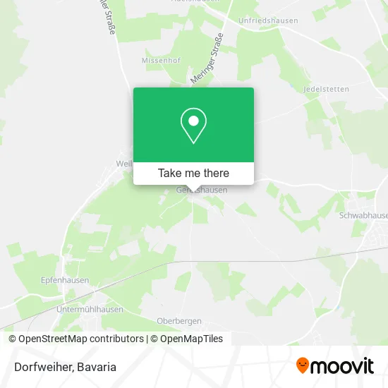 Карта Dorfweiher