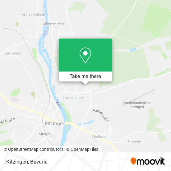 Карта Kitzingen
