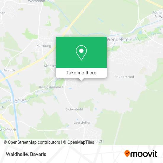 Карта Waldhalle