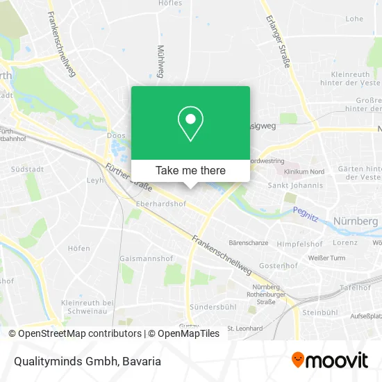 Карта Qualityminds Gmbh