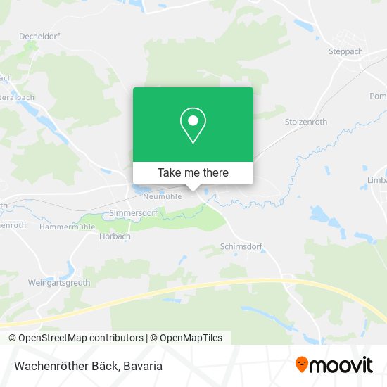 Wachenröther Bäck map