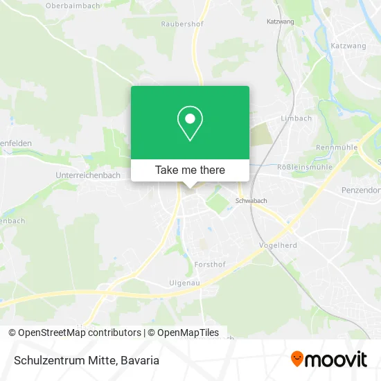 Карта Schulzentrum Mitte