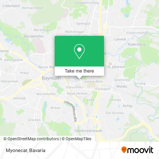 Карта Myonecar