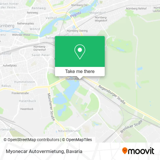 Карта Myonecar Autovermietung