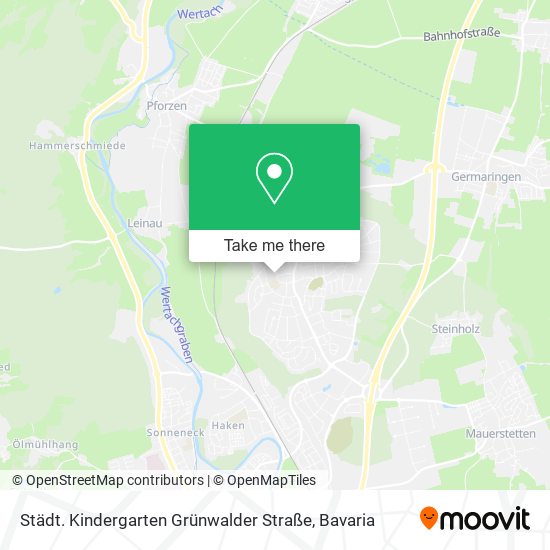 Städt. Kindergarten Grünwalder Straße map