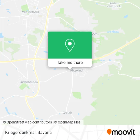 Карта Kriegerdenkmal