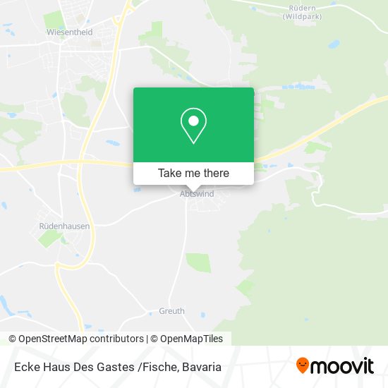 Ecke Haus Des Gastes /Fische map