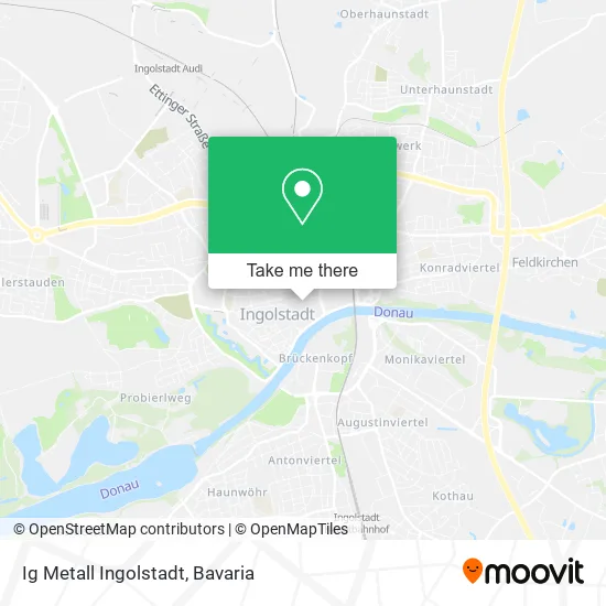 Карта Ig Metall Ingolstadt