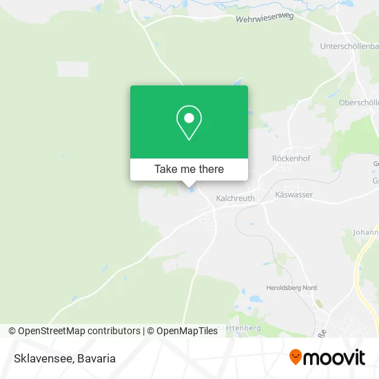 Карта Sklavensee
