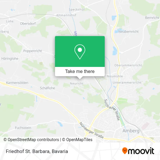 Friedhof St. Barbara map