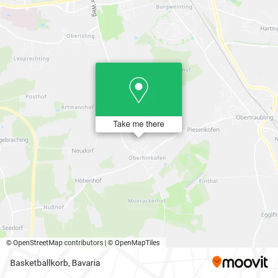 Карта Basketballkorb