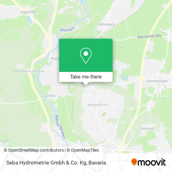 Карта Seba Hydrometrie Gmbh & Co. Kg