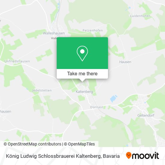 König Ludwig Schlossbrauerei Kaltenberg map