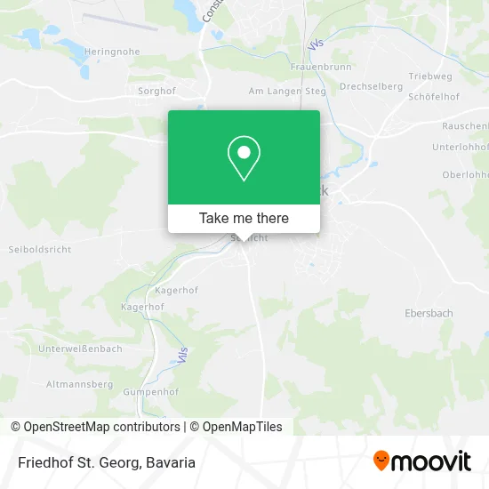 Friedhof St. Georg map