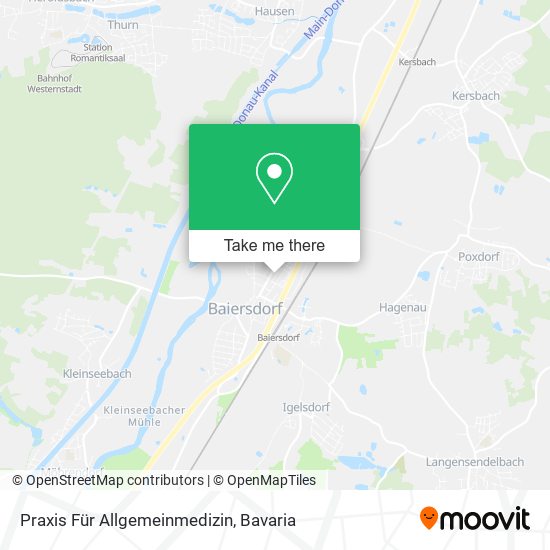 Praxis Für Allgemeinmedizin map