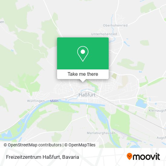 Freizeitzentrum Haßfurt map