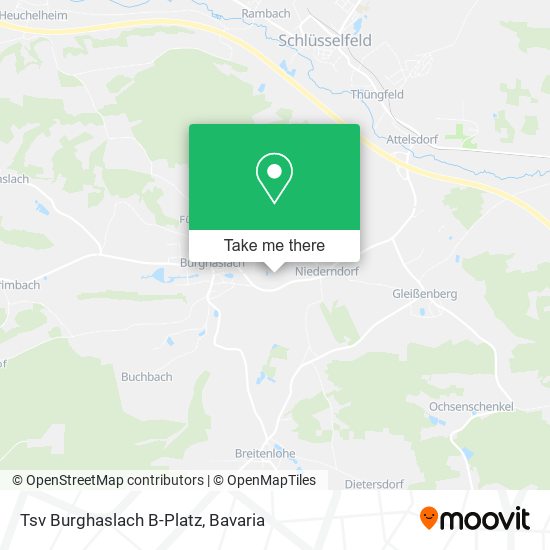 Tsv Burghaslach B-Platz map
