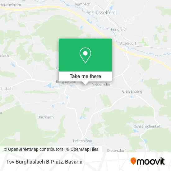 Карта Tsv Burghaslach B-Platz