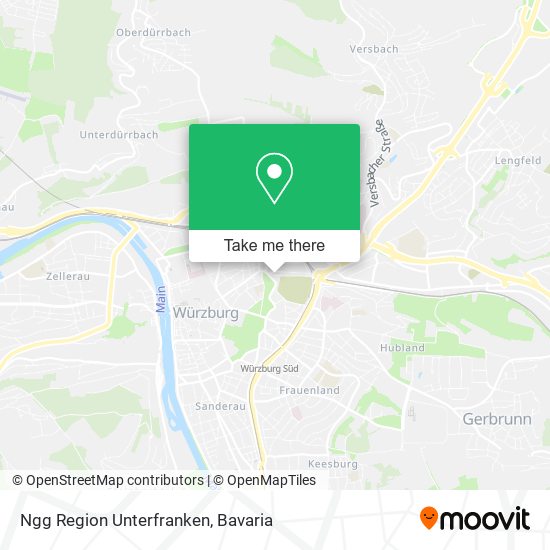 Карта Ngg Region Unterfranken