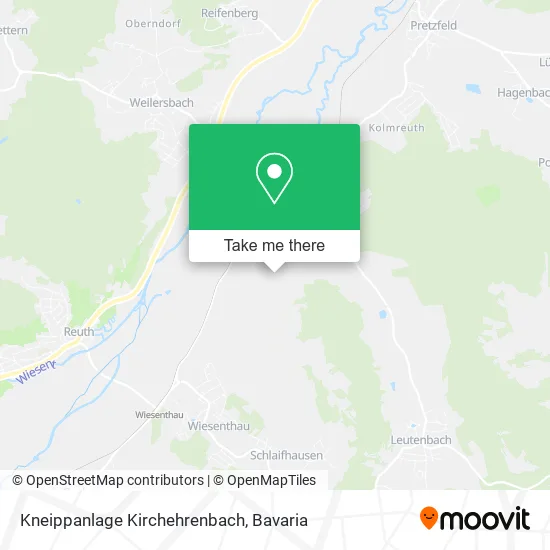 Карта Kneippanlage Kirchehrenbach