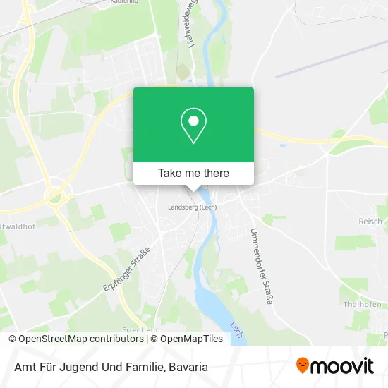Карта Amt Für Jugend Und Familie
