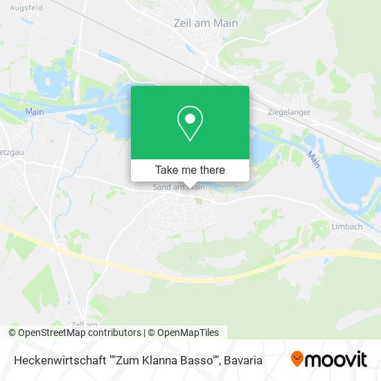 Heckenwirtschaft ""Zum Klanna Basso"" map