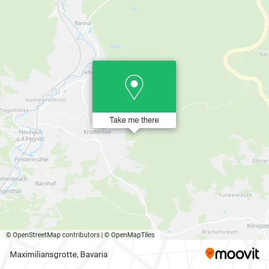 Карта Maximiliansgrotte