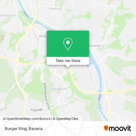 Карта Burger King