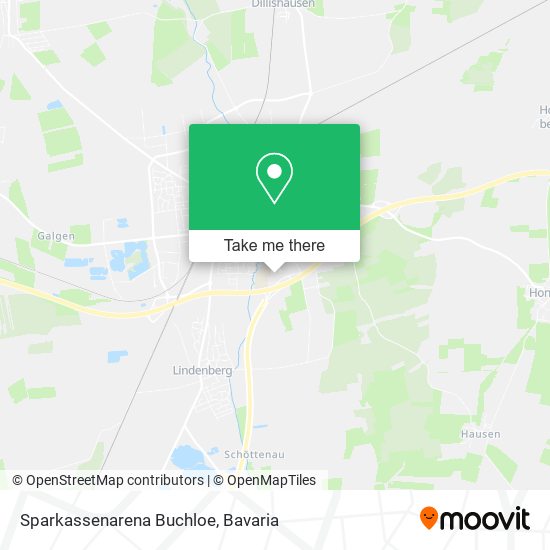 Sparkassenarena Buchloe map