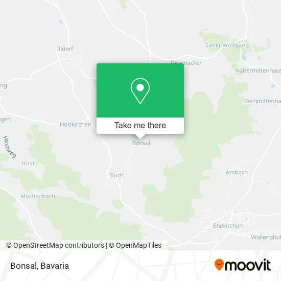 Карта Bonsal
