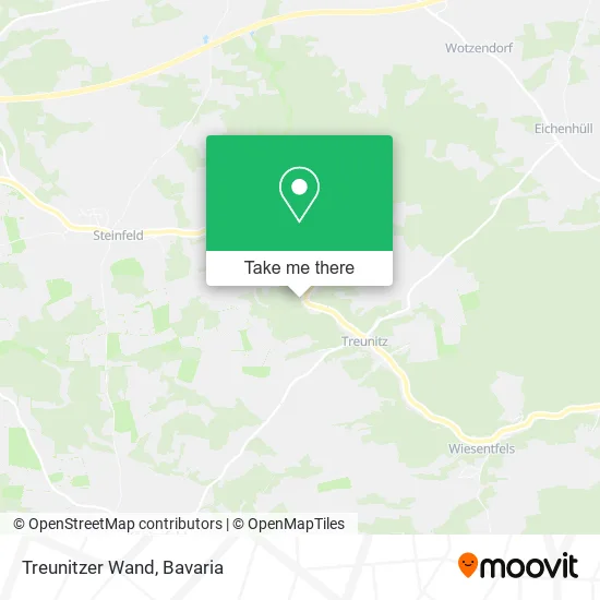 Карта Treunitzer Wand