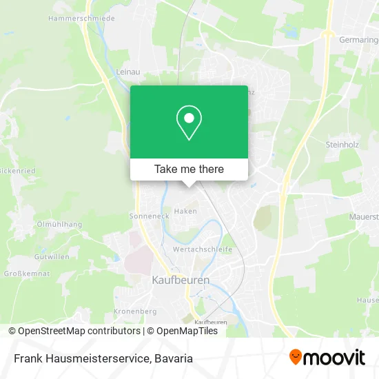 Карта Frank Hausmeisterservice
