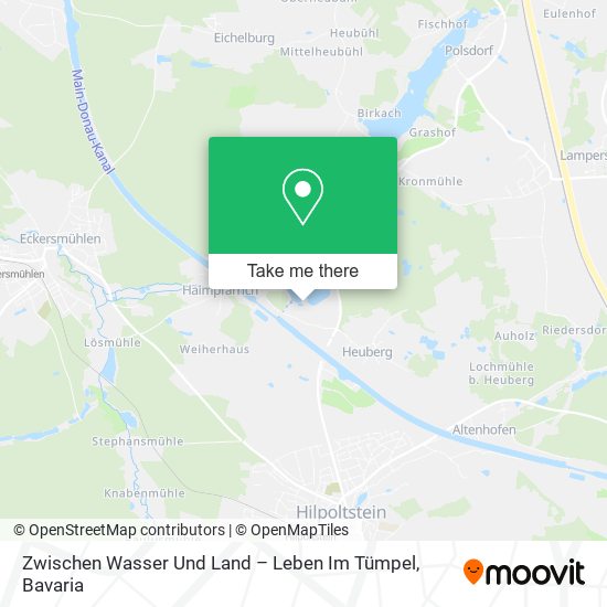 Zwischen Wasser Und Land – Leben Im Tümpel map