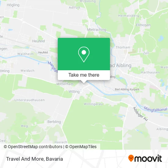 Карта Travel And More