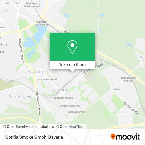 Gorilla Smoke Gmbh map