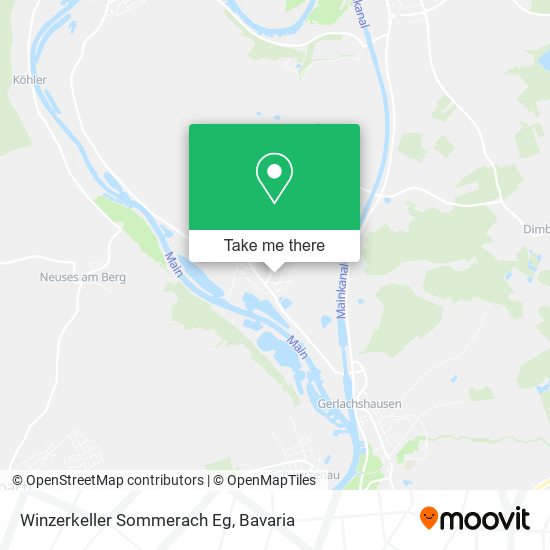 Winzerkeller Sommerach Eg map