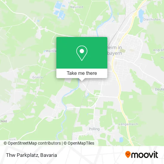 Карта Thw Parkplatz