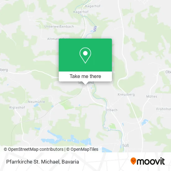 Карта Pfarrkirche St. Michael